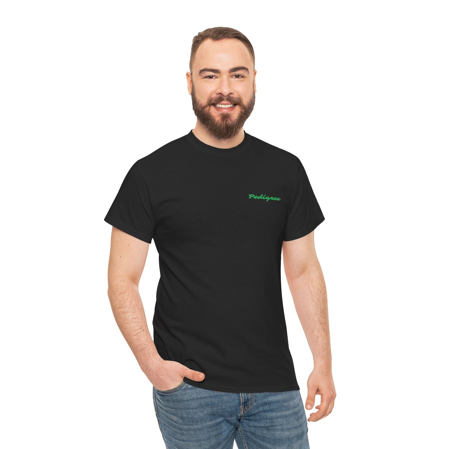 “Pedigree Logo - Green” Graphic Tee