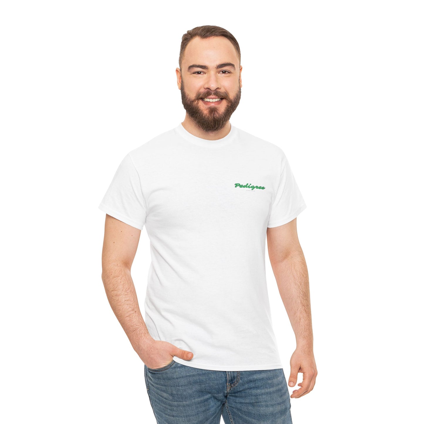 “Pedigree Logo - Green” Graphic Tee