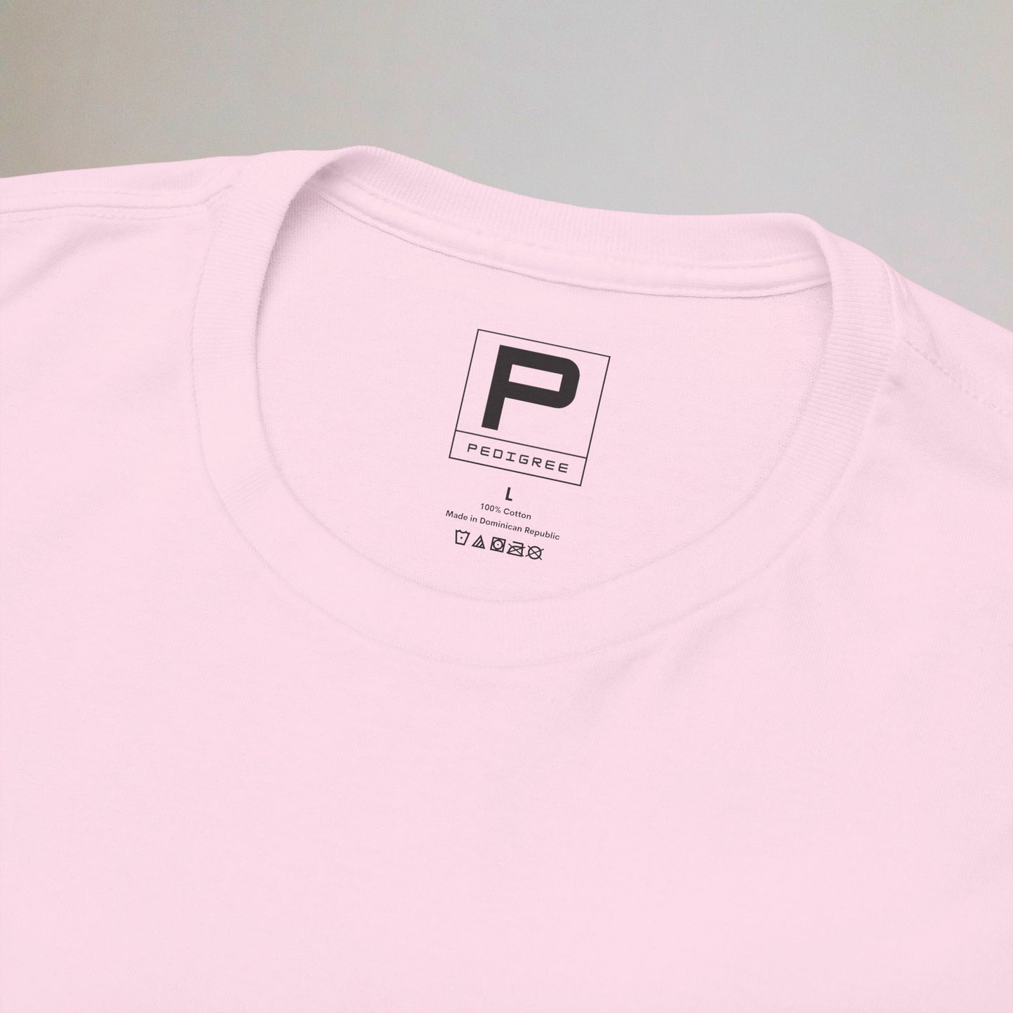 “Pedigree Logo - Pink” Graphic Tee