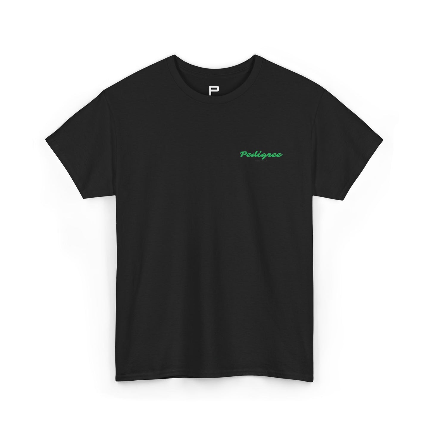“Pedigree Logo - Green” Graphic Tee