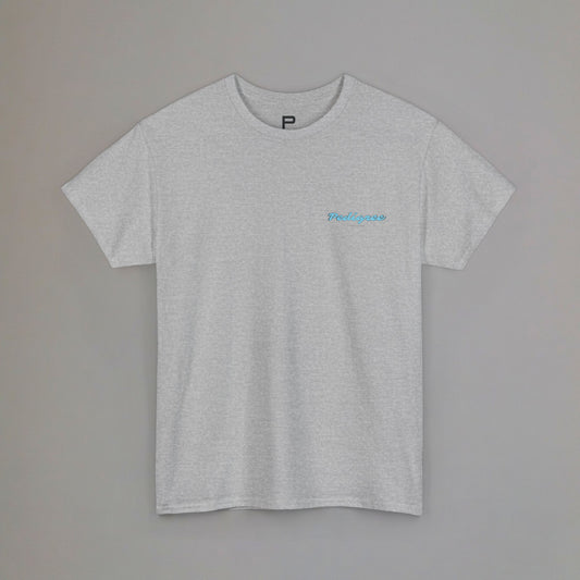 “Pedigree Logo - Light Blue” Graphic Tee