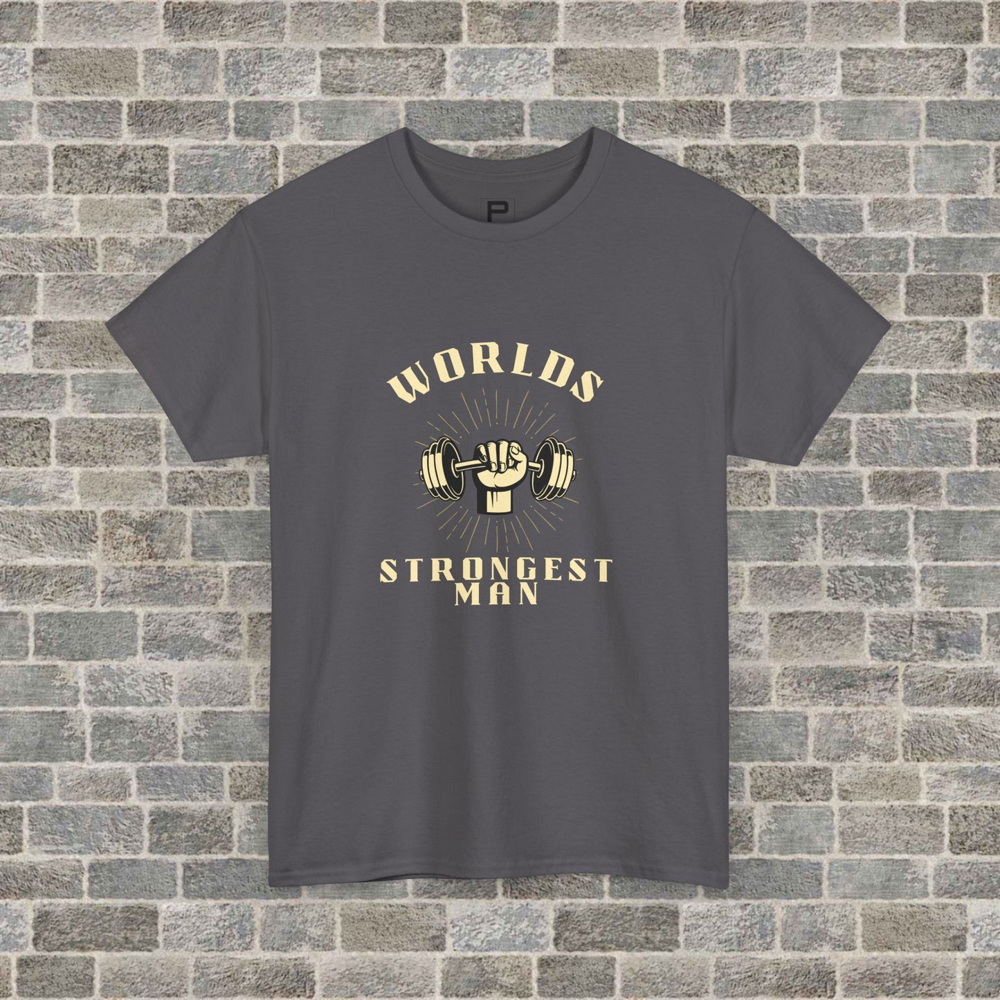“Worlds Strongest Man” Graphic Tee