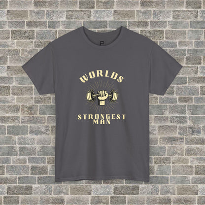 “Worlds Strongest Man” Graphic Tee
