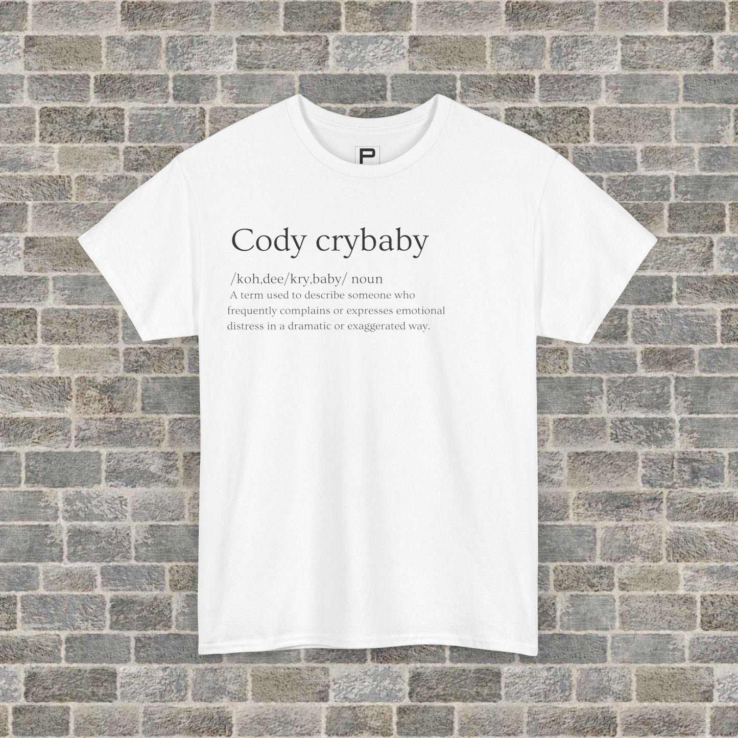 “Cody Crybaby” Graphic Tee