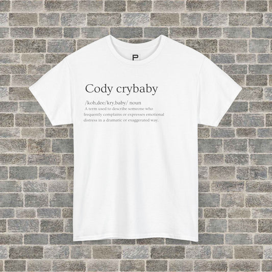 “Cody Crybaby” Graphic Tee