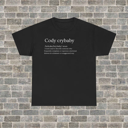 “Cody Crybaby” Graphic Tee