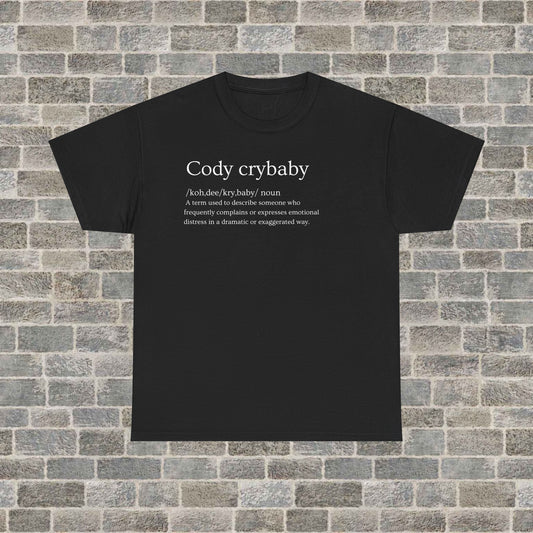 “Cody Crybaby” Graphic Tee