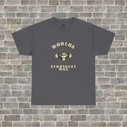 “Worlds Strongest Man” Graphic Tee