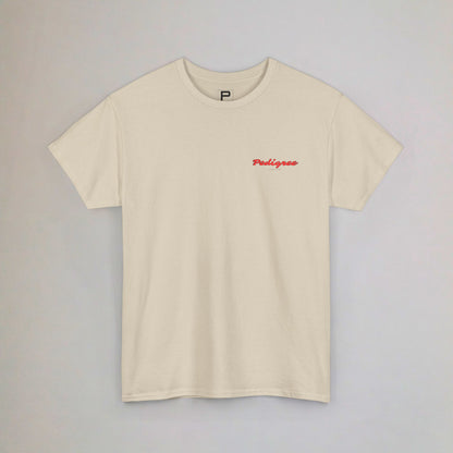 “Pedigree Logo - Red” Graphic Tee