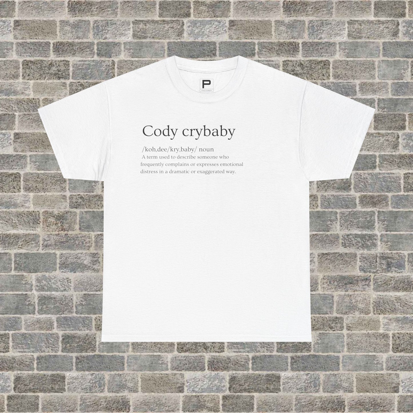 “Cody Crybaby” Graphic Tee